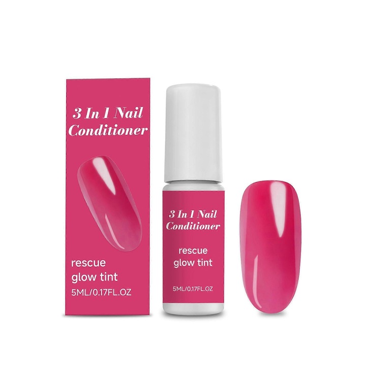 Oja gel 3-in-1, roz deschis, 5ml