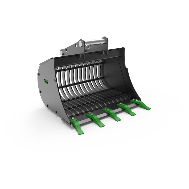 Cupa tractor Kalanto 1200mm pentru 6-9t, otel S355, HB400