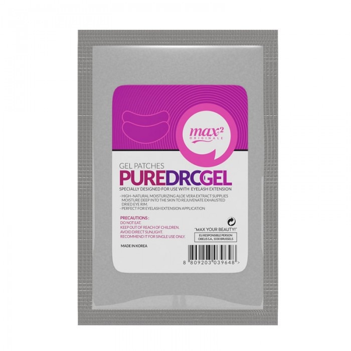 Perinite extensii de gene MAX2originale Puredrogel, hidratare, calmare, set/1 pereche, 2 buc