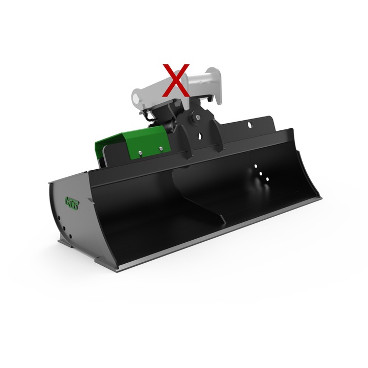 Cupa hidraulica Kalanto 1400mm pentru tractor 3-4t, otel S355 si HB400