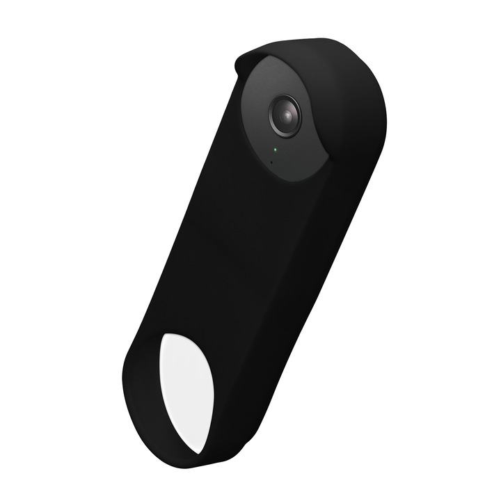 Kwmobile védőtok Google Nest Doorbellhez, szilikon, fekete