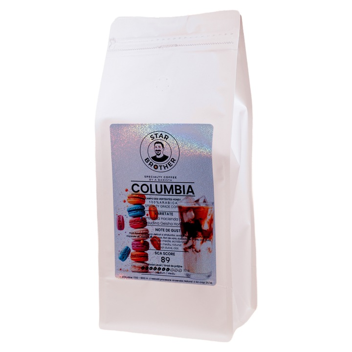 Cafea, Boabe, Specialitate, Columbia, 250g