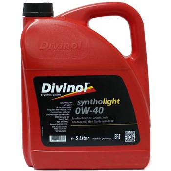 Ulei DIVINOL Syntholight 0W-40 5L Ulei DIVINOL Syntholight 0W-40 5L