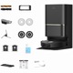 Dreame RLL89HE-WH robotporszívó felmosóval, L50s Ultra, 25 000 Pa, PowerDock állomás, felmosófejek 100°C-on, Fehér