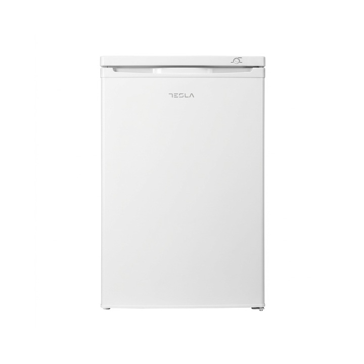 Congelator vertical Tesla RU0901HE, 91 l, Clasa E, H 85 cm, usa reversibila, Alb