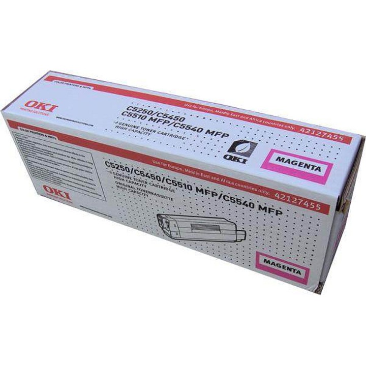 Toner OKI 42127455 bíbor 5000 oldal