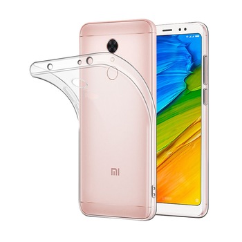 Husa de protectie ultraslim pentru Xiaomi Redmi 5 Plus / Note 5, transparent Husa de protectie ultraslim pentru Xiaomi Redmi 5 Plus / Note 5, transparent