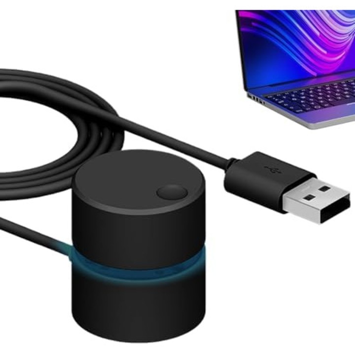 Precíz Fehér Hangerőszabályzó Gomb 3x3cm Asztali PC Tartozék