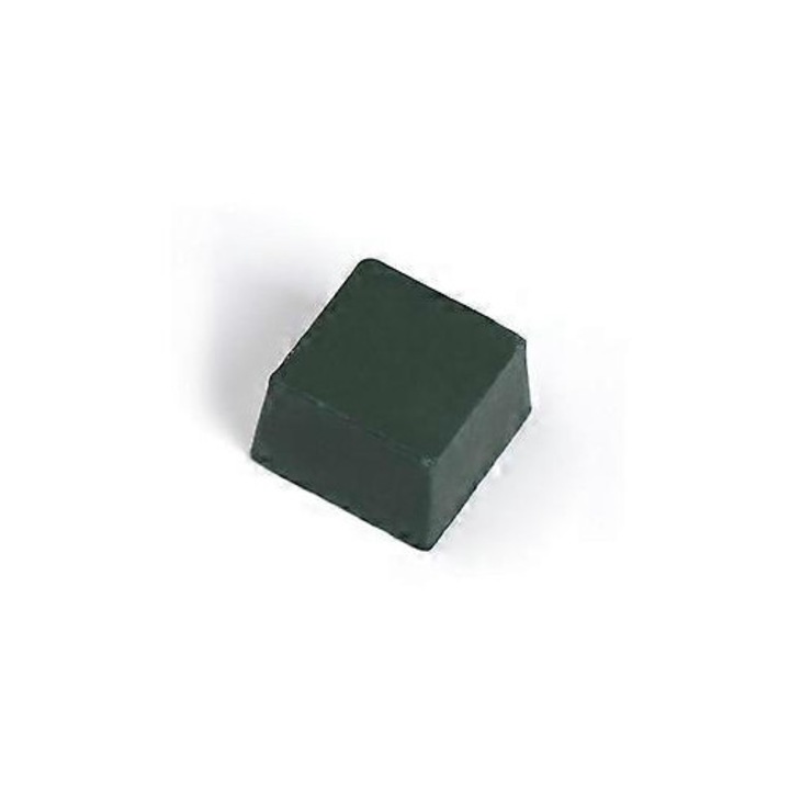 Ascutitoare cu doua fete, lemn si piele vegetala, 27.5x4.2cm, verde