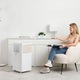 Преносим климатик, термопомпа, 12000 BTU, 4 режима: Вентилатор, Охлаждане, Отопление и Изсушаване, дистанционно управление, колелца