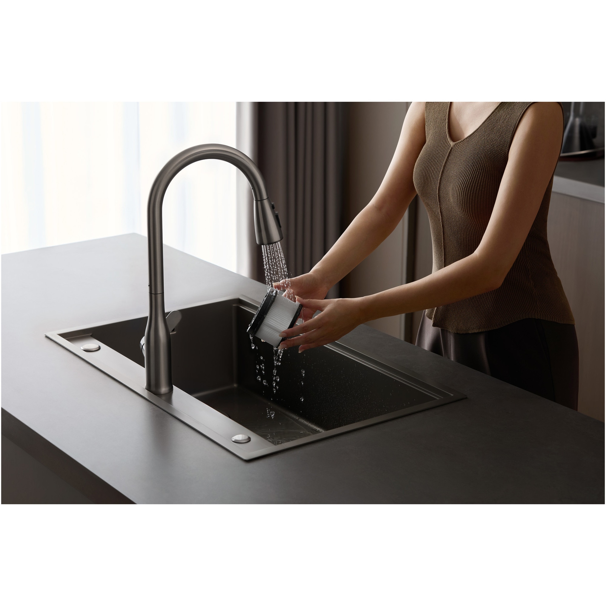 Aspirator vertical, Xiaomi G30 Max, BHR08C6EU, 25 000 Pa, 280AW, recipient praf 0,8 l, 90 min Autonomie, gri