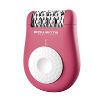Epilator Rowenta Easy Touch EP1110F0, 24 pensete, 2 reglaje de viteza, un singur accesoriu, zone compatibile picioare si corp, Roz