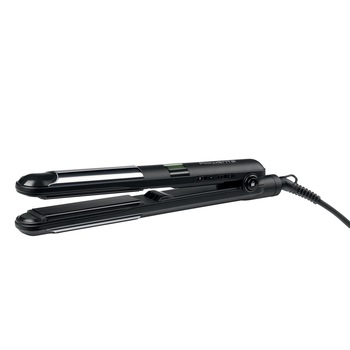 Placa de indreptat parul Rowenta Liss & Curl SF4210, temperatura reglabila 95°C - 230°C, afisaj LCD, sistem de blocare, Negru Placa de indreptat parul Rowenta Liss & Curl SF4210, temperatura reglabila 95°C - 230°C, afisaj LCD, sistem de blocare, Negru