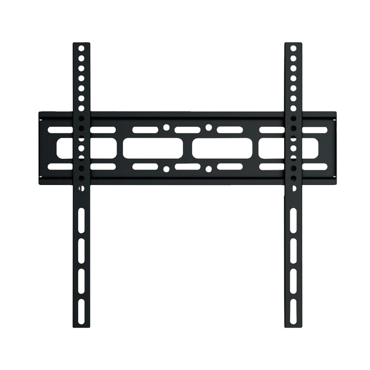 Suport TV perete, 26-65 inch, negru, 50 kg, profil subtire