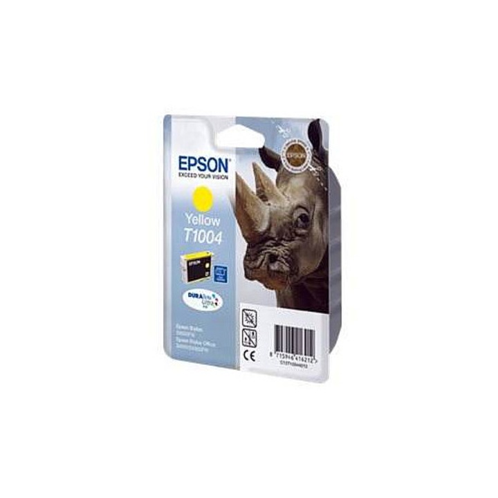 Epson T1004 sárga tintapatron 11.1ml akusztikus riasztással