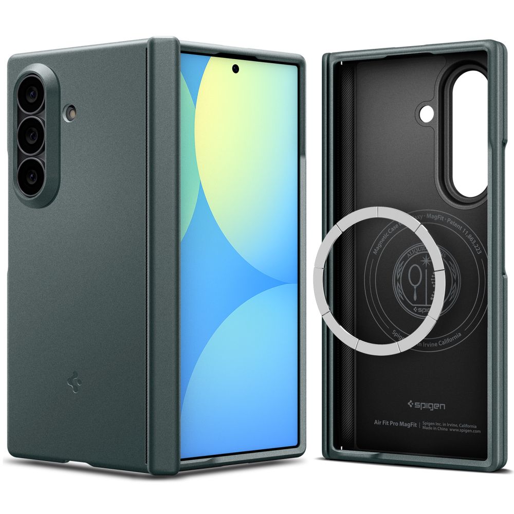 Husa Spigen Air Fit Pro cu MagSafe compatibila cu Samsung Galaxy Z Fold 8 Ultra, Verde