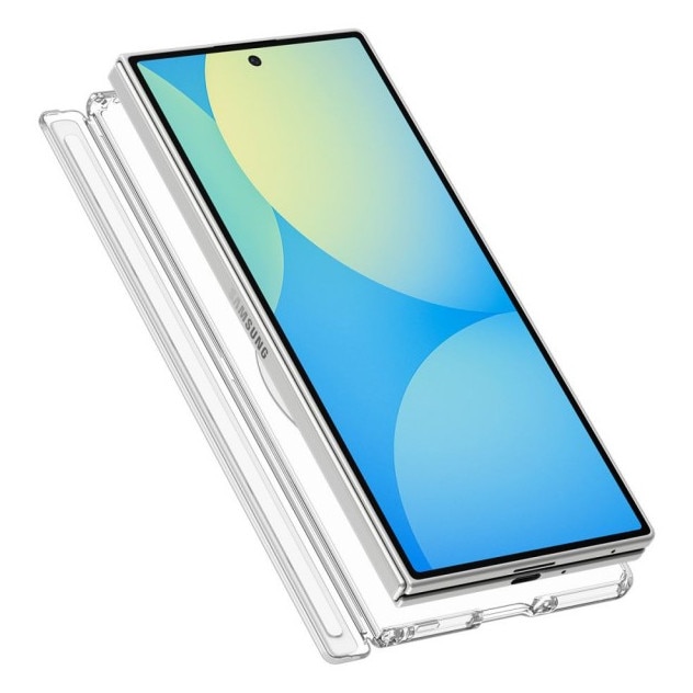 Husa Compatibila Cu Samsung Galaxy Z FOLD 8 ULTRA, Spigen Ultra Hybrid Magsafe, Kit Curatare Upzz®, Transparenta