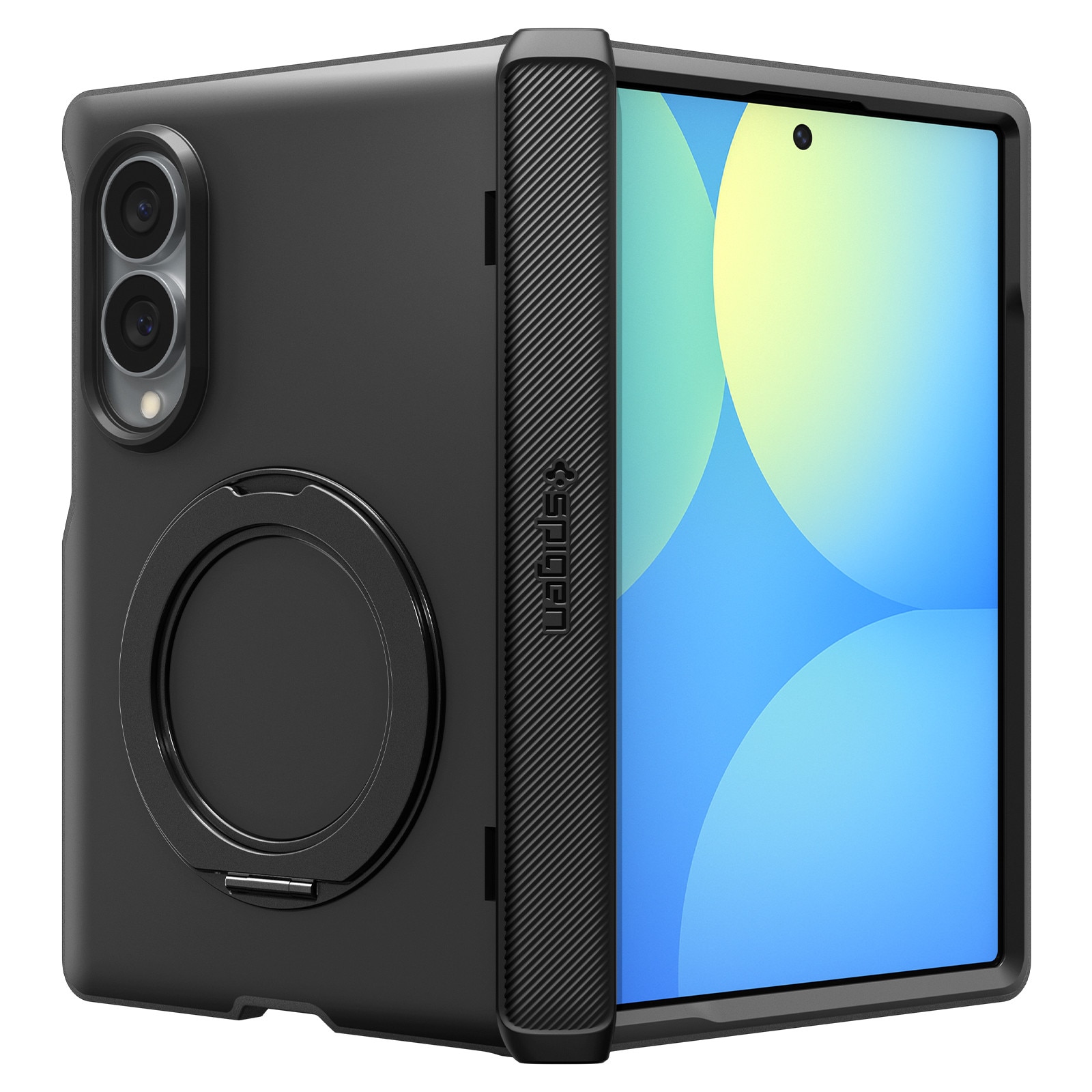 Husa Spigen Slim Armor Pro cu MagSafe compatibila cu Samsung Galaxy Z Fold 8, Negru