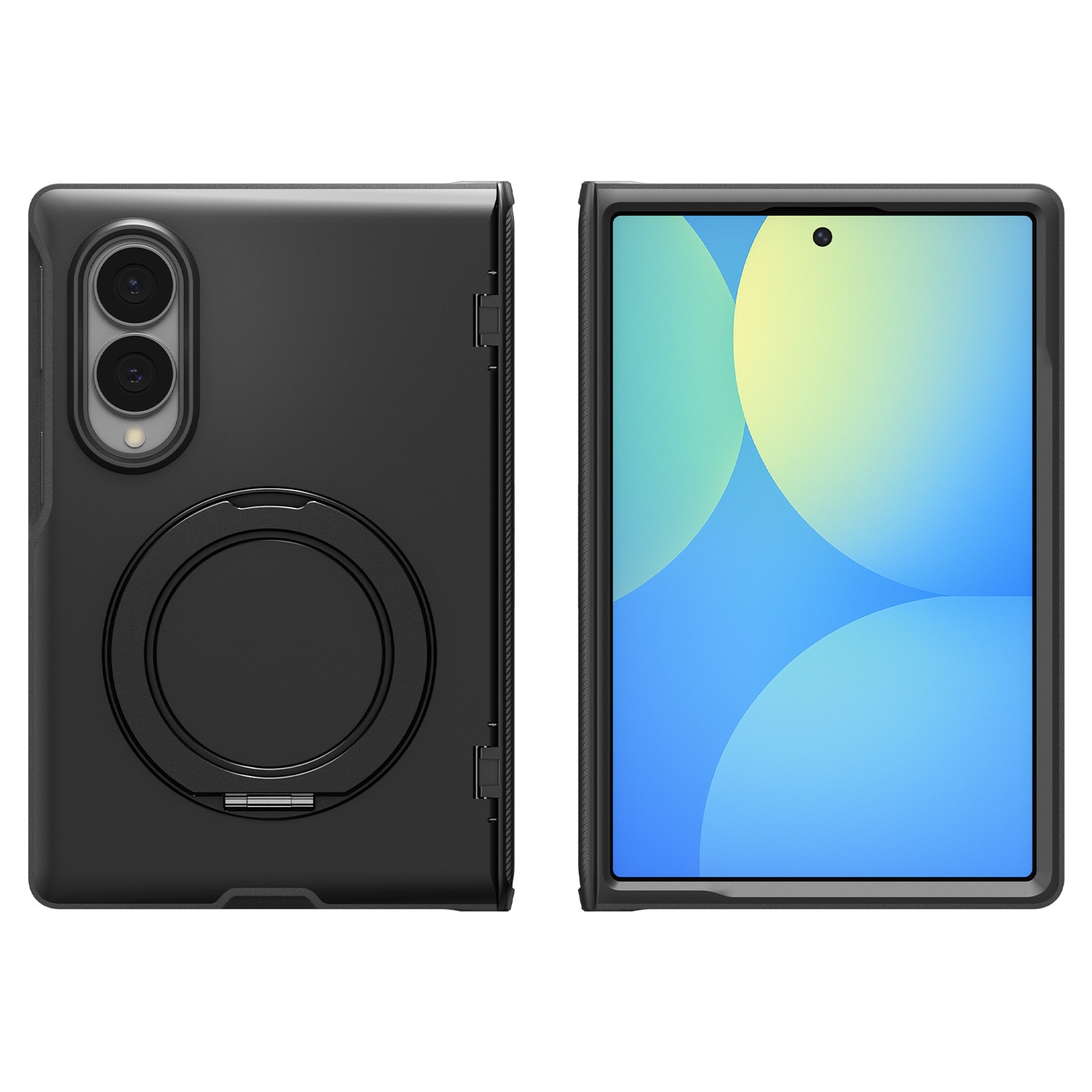 Husa Spigen Slim Armor Pro cu MagSafe compatibila cu Samsung Galaxy Z Fold 8, Negru