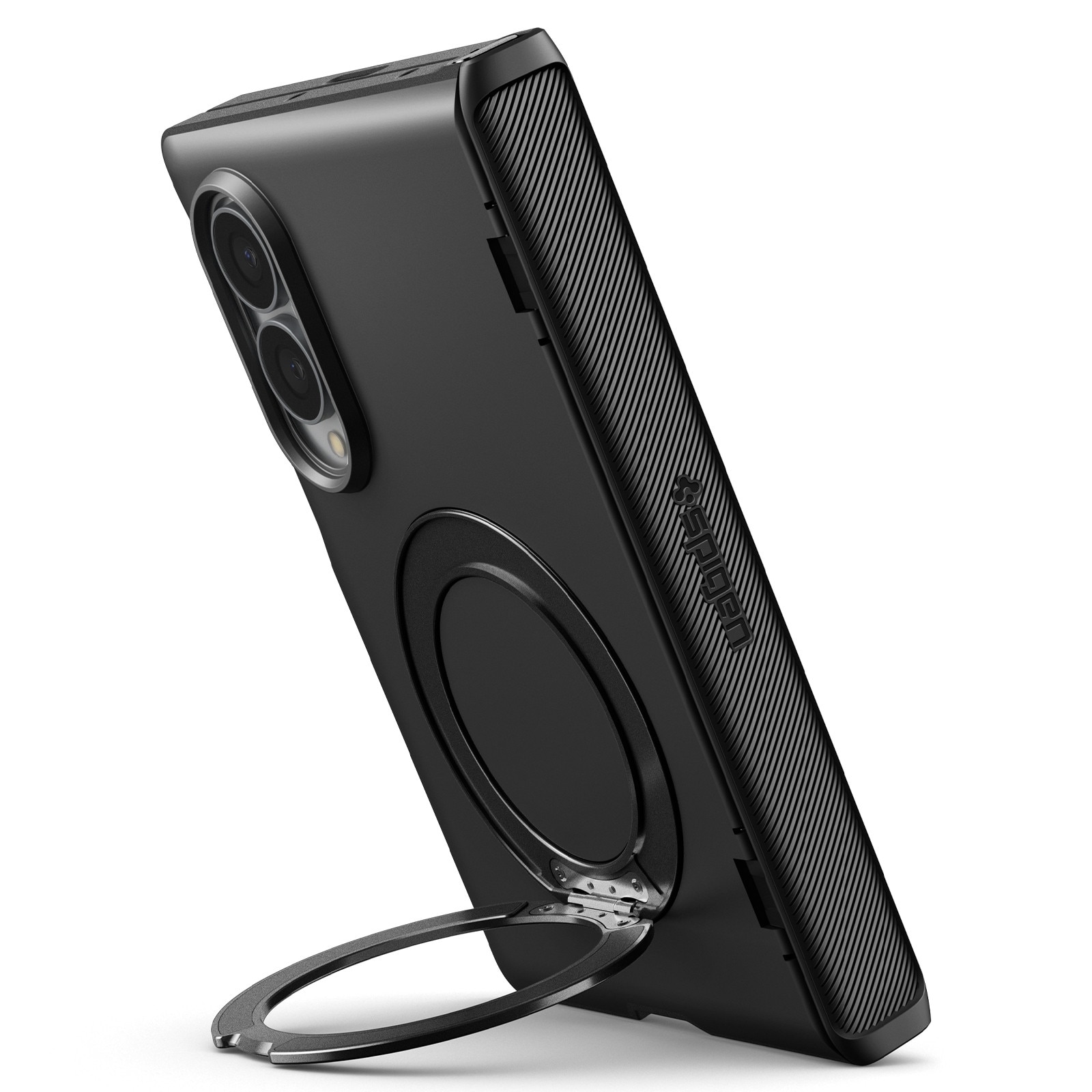 Husa Spigen Slim Armor Pro cu MagSafe compatibila cu Samsung Galaxy Z Fold 8, Negru