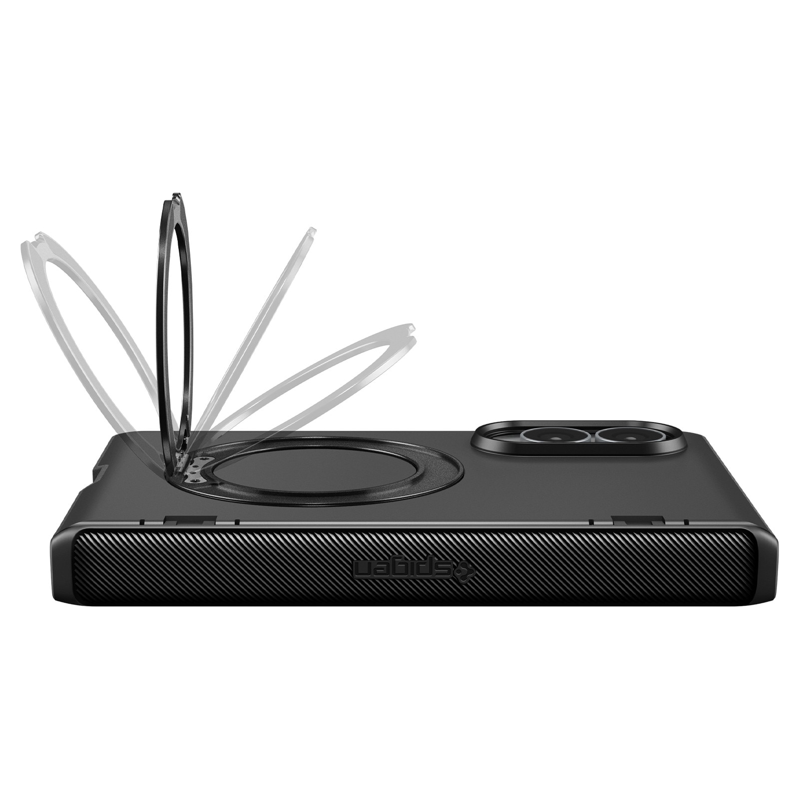 Husa Spigen Slim Armor Pro cu MagSafe compatibila cu Samsung Galaxy Z Fold 8, Negru