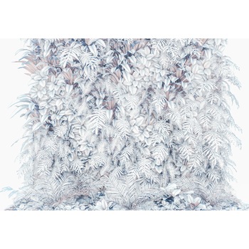 Fototapet Vertical Garden floral Komar 8-878 Albastru/Gri 368 X 254cm Fototapet Vertical Garden floral Komar 8-878 Albastru/Gri 368 X 254cm