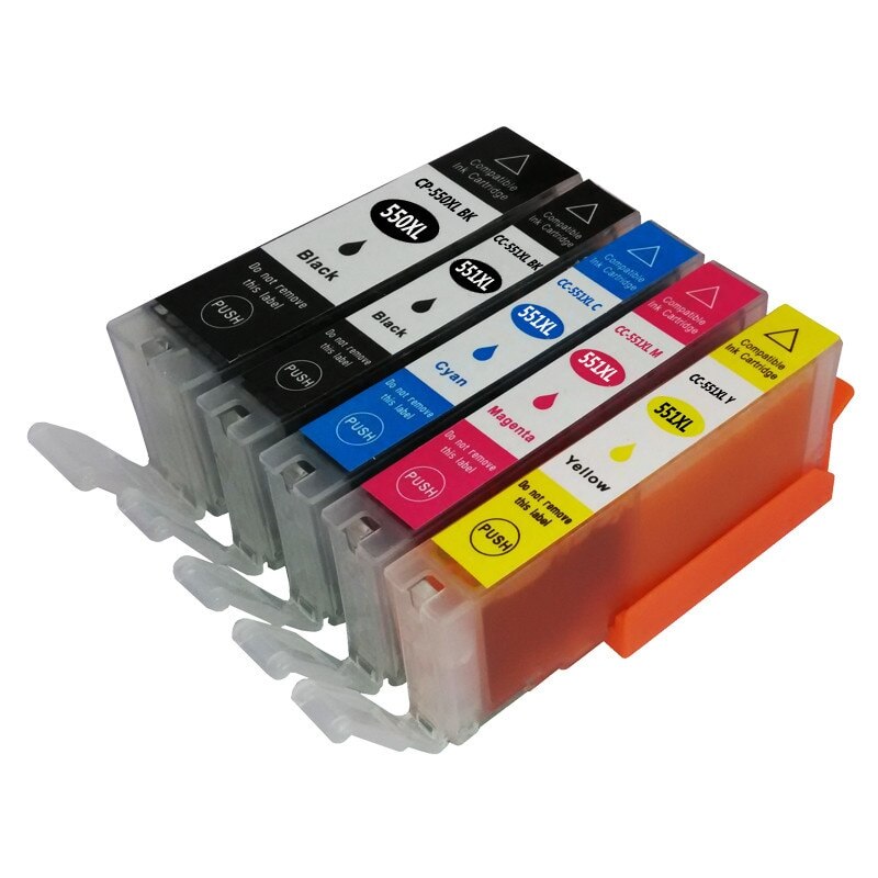 550XL Set cartuse compatibile PGI-550 / CLI-551