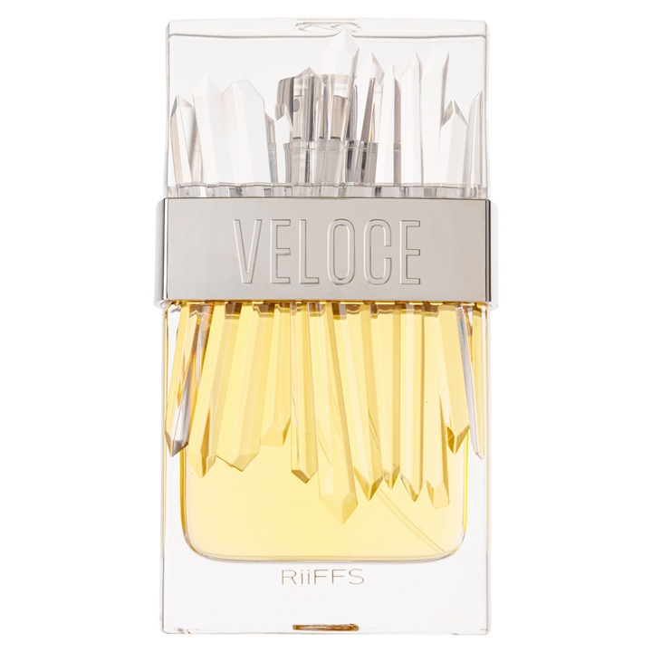 Extrait de Parfum Riiffs Veloce, Unisex, 100 ml, Parfum Citric-Ambrat cu Vanilie si Note Lemnoase
