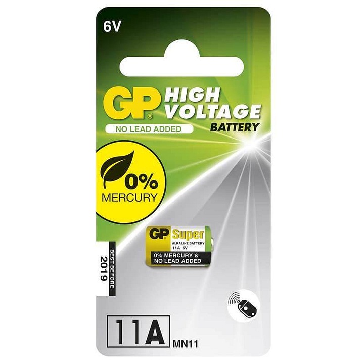 Baterie speciala GP 11AF 6V 10,22x16,5mm alcalina