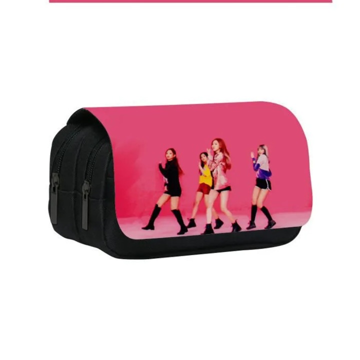 Penar BlackPink model stea coreeana capacitate mare negru