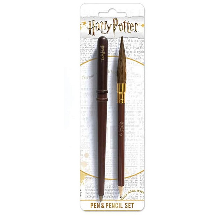 Комплект инструменти за писане Pyramid Harry Potter химикалка молив уникален дизайн