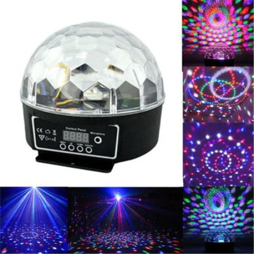 Glob disco cu proiectii luminoase bluetooth si telecomanda .