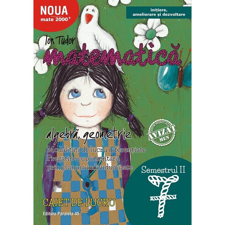 Matematica. Algebra, geometrie. clasa a VII-a. Initiere. Partea a II-a