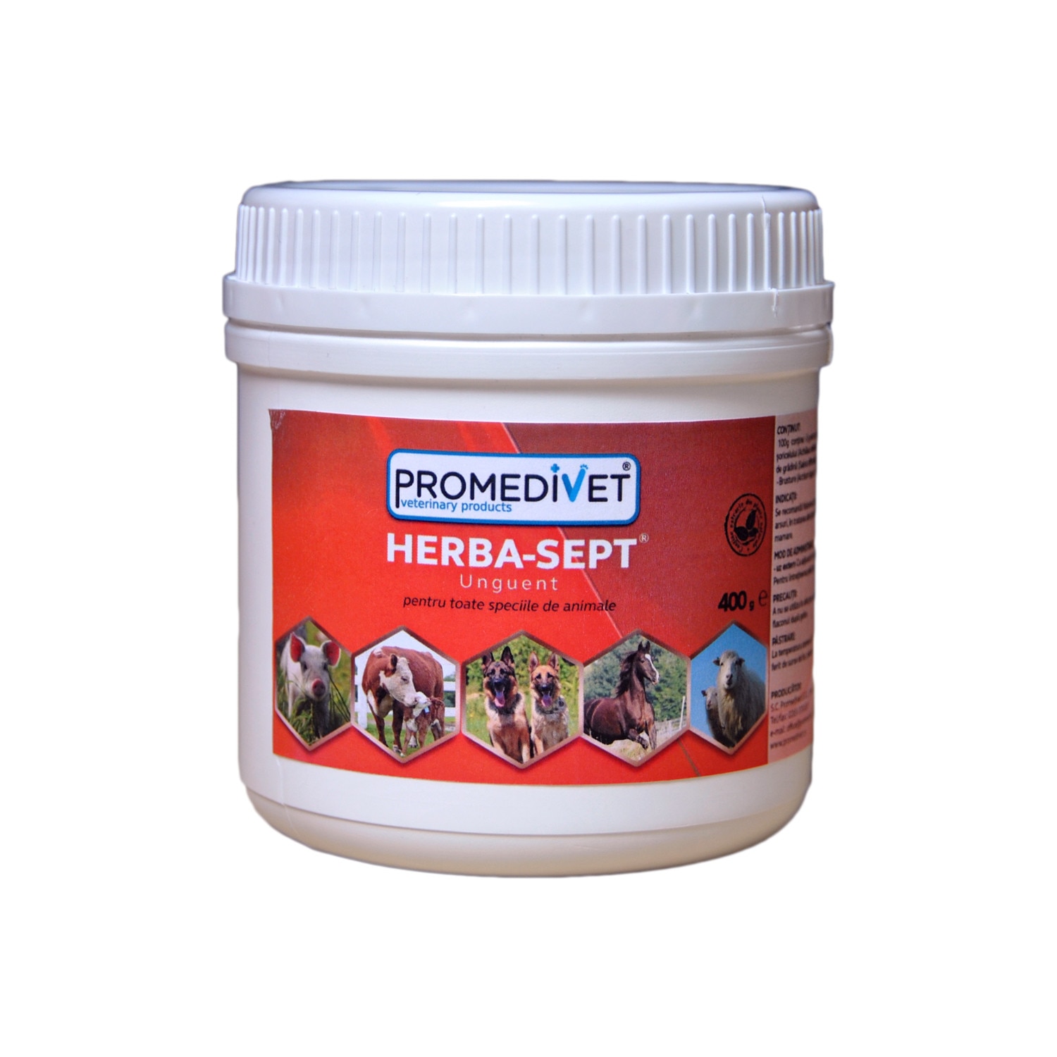 Unguent cicatrizant Herba-Sept 400 g