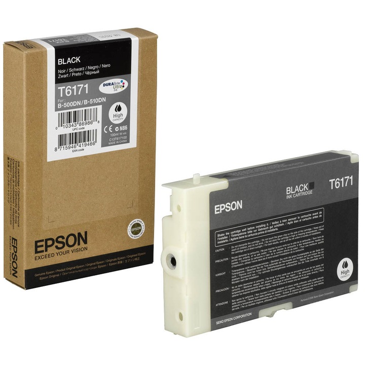 Epson T6171 fekete eredeti tintapatron