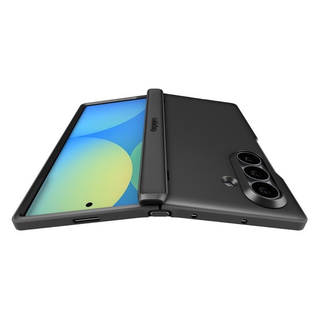 Husa Compatibila Cu Samsung Galaxy Z FOLD 8 ULTRA, Spigen Slim Armor Pro Magsafe, Kit Curatare Upzz®, Negru