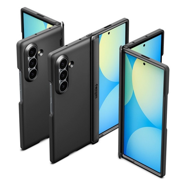 Husa Compatibila Cu Samsung Galaxy Z FOLD 8 ULTRA, Spigen Slim Armor Pro Magsafe, Kit Curatare Upzz®, Negru