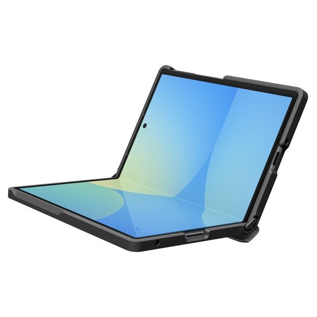 Husa Compatibila Cu Samsung Galaxy Z FOLD 8, Spigen Slim Armor Pro Magsafe, Kit Curatare Upzz®, Negru