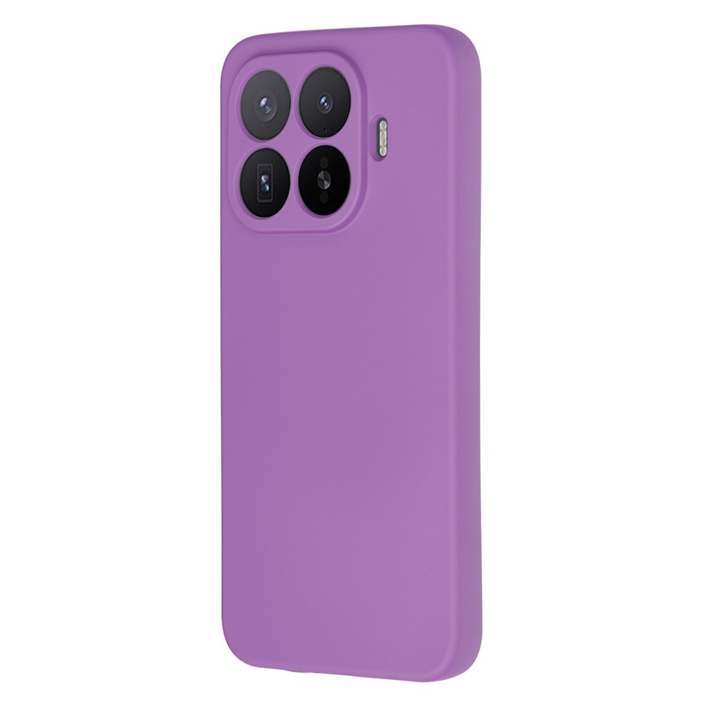 Husa pentru Xiaomi 17T Pro Daden® Silicon SoftFlex, Ultra Slim, Protectie sporita, Interior de microfibra, Mov inchis