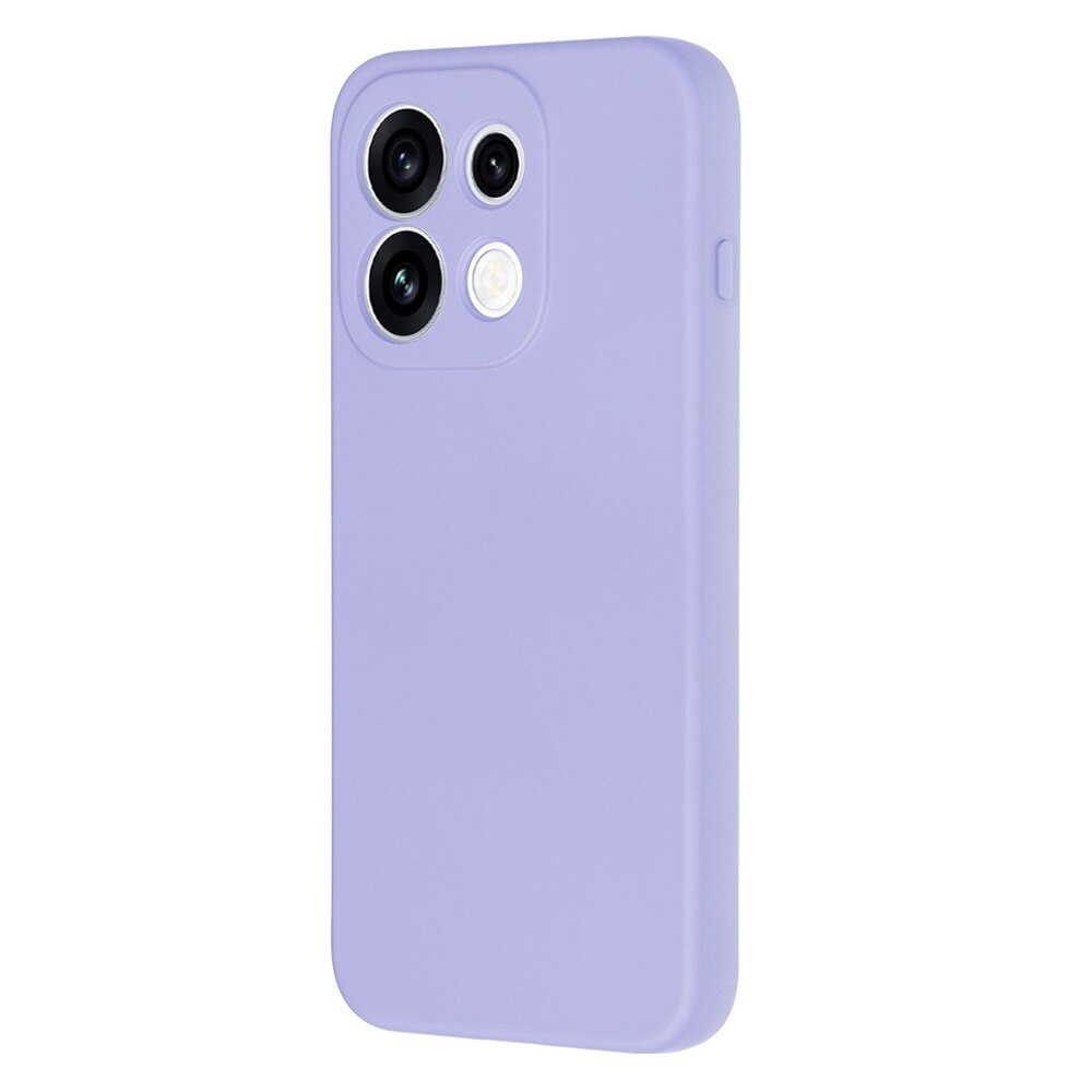 Husa pentru Oppo Reno 16 Pro Daden® Silicon SoftFlex, Ultra Slim, Protectie sporita, Interior de microfibra, Mov deschis