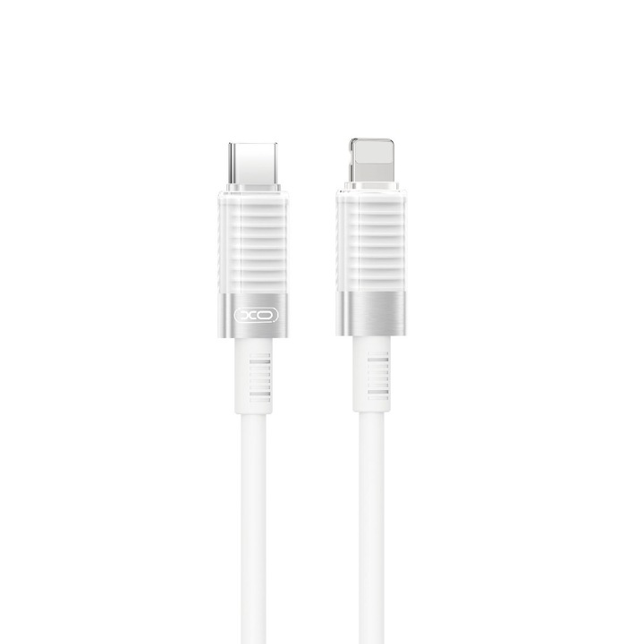 XO NB-Q282A USB-C - Lightning kábel 1m 27W PD fehér