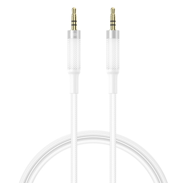 XO NB-R279C audio kábel jack 3,5 mm 1,0 m fehér
