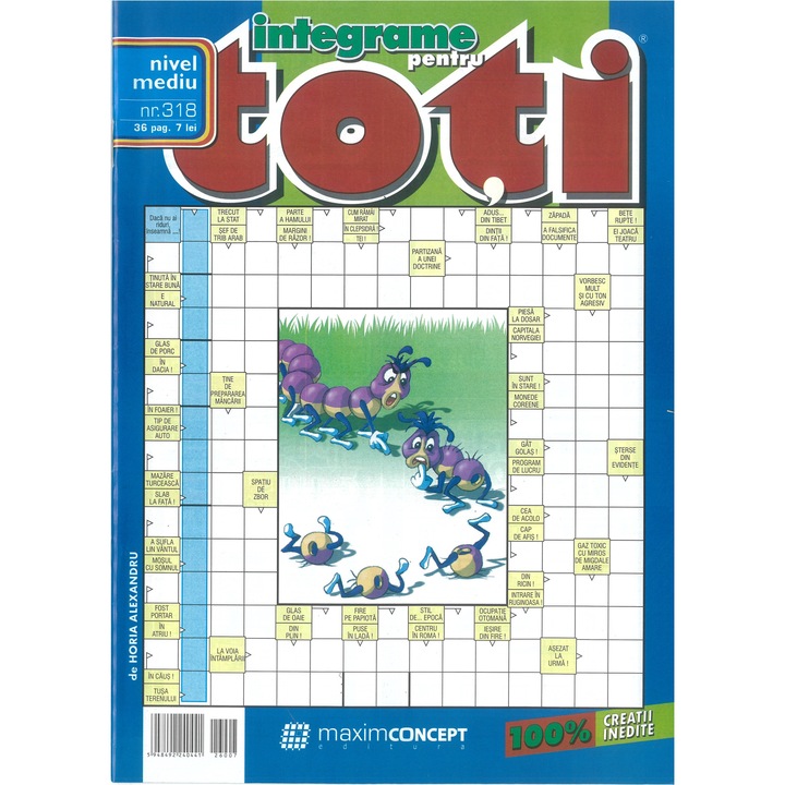 Integrame pentru toti 318, nivel mediu - editura Maxim
