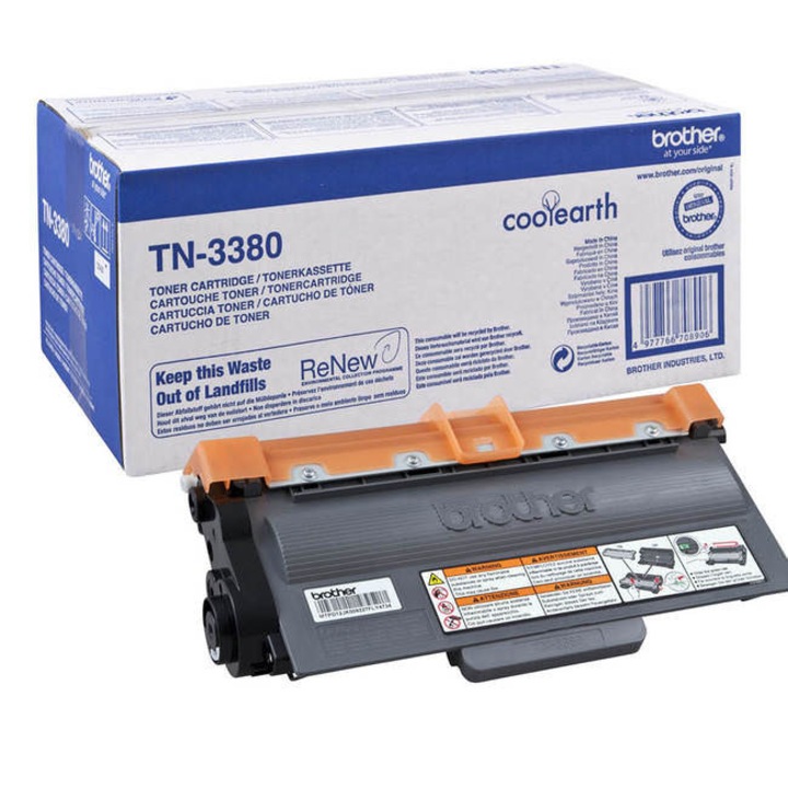Brother TN-3380 черен оригинален тонер
