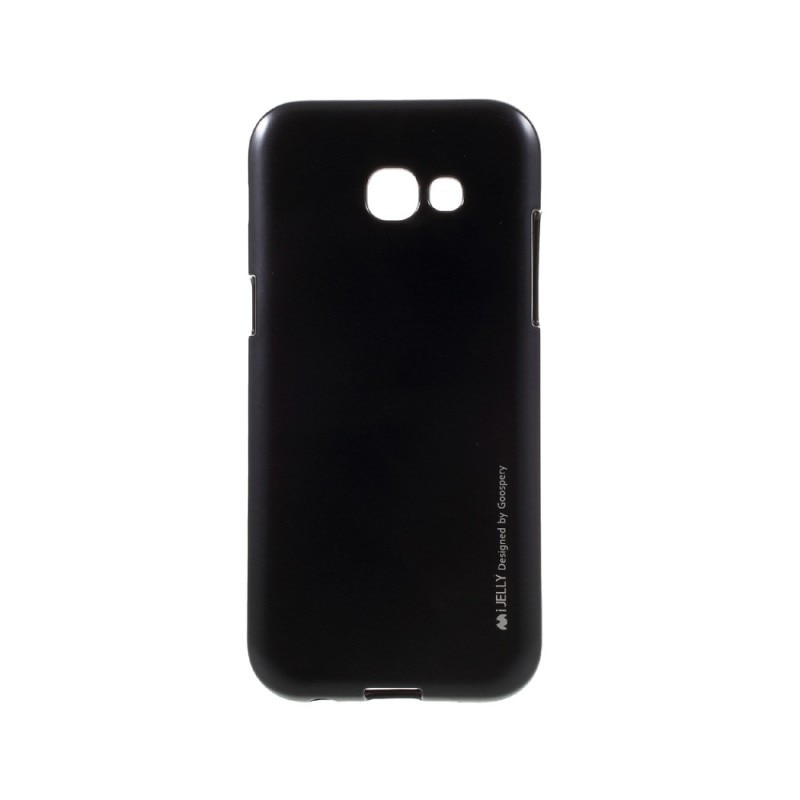 Husa Spate Goospery I-jelly Metal Samsung A3 2017 A320 Negru