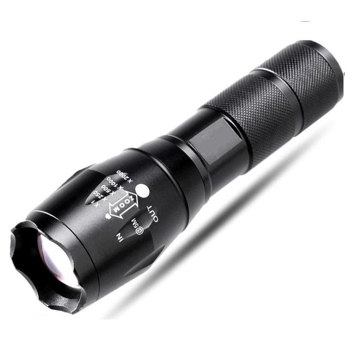 Lanterna LED ZYBLSSBB negru 1440 lumeni 35g