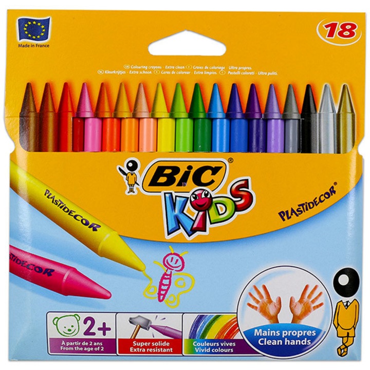 BIC Kids zsírkréta - 18 darabos