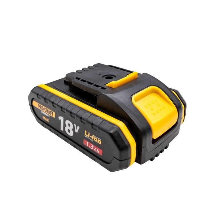 Acumulator pentru scule electrice ProCraft, 18V, 1.3Ah, Li-Ion