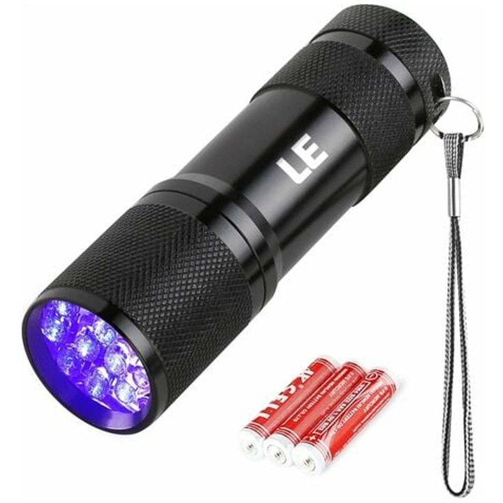 Lanterna ZYBLSSBB alba 395nm 3xAA