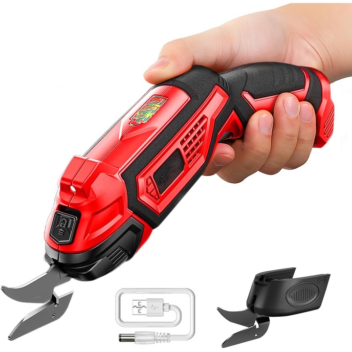 Cutter electric ZYBLSSBB portabil, taiere rapida, metal rigid, 11x2x3cm